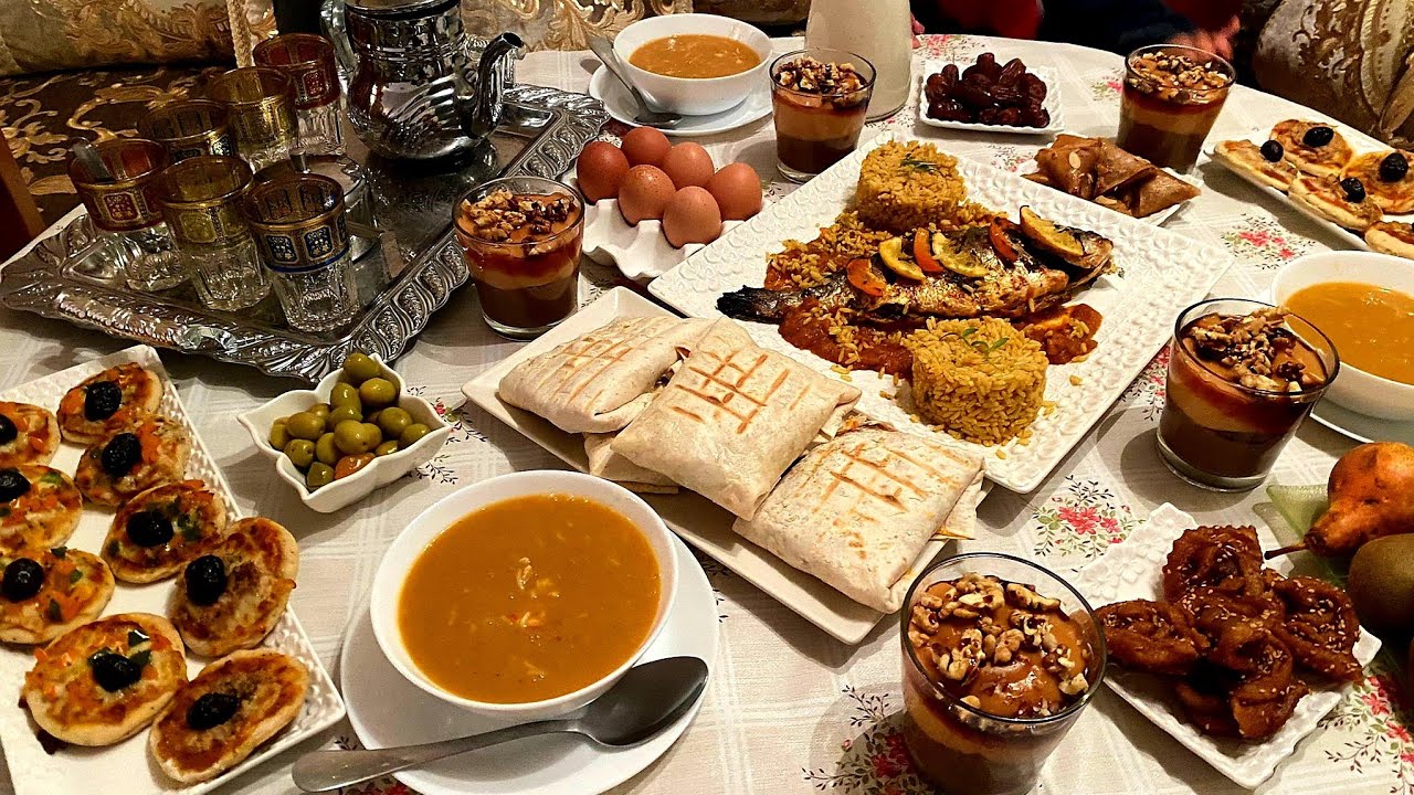 Menú  completo dia 4 de ramadán/ recetas fáciles y rápidas