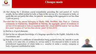 BLLB2031, Immigration Law: Citizenship Amendment Act 2019 22 Geo Immigr L J