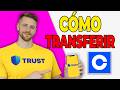 Cómo Transferir Cripto de Coinbase a Trust Wallet (Paso a Paso 2025)