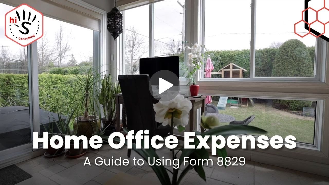 Claiming Home Office Expenses A Guide to Using Form 8829 YouTube