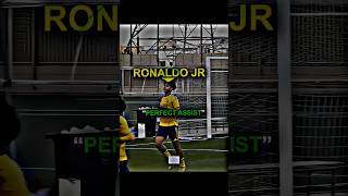 Like Father, Like Son! Ronaldo Jr's Assists Are Insane 🐐✨ #shorts #ronaldojr #soccer #viral #skills