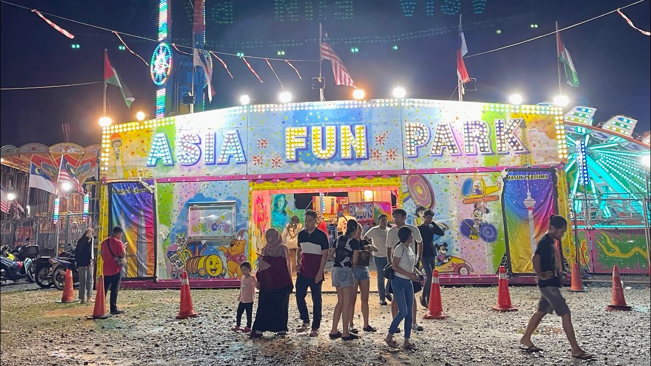 Pi masuk pulak Asia Fun Park di Melaka 😅 #funfair #melaka #cuti # ...