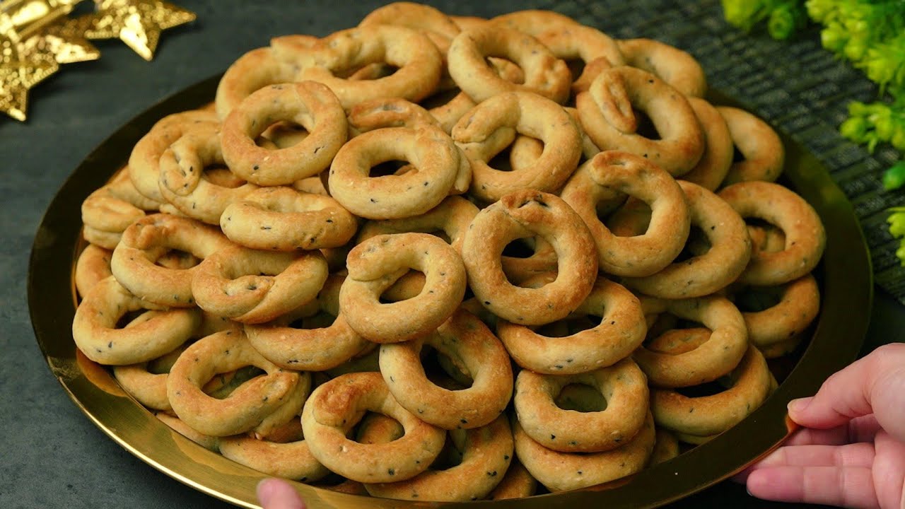 كعك الاساور الفلسطيني 💫 من اطيب الوصفات لكعك العيد