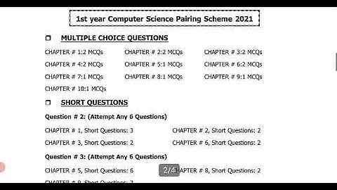 New Pairing Scheme of COMPUTER SCIENCE 2021 [1st Year]