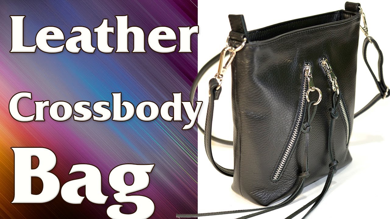 Mini Crossbody Leather Bag KaVetro Pattern Sewing Tutorial