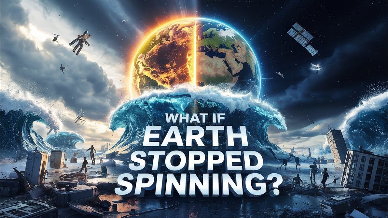 What If Earth Suddenly Stopped Spinning? (Terrifying Consequences ...