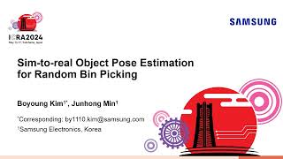 [ICRA24] Sim-to-real Object Pose Estimation for Random Bin Picking