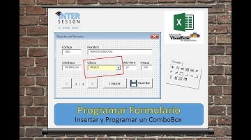 Visual Basic Excel #4 ComboBox insertar y llenar automáticamente en el Formulario