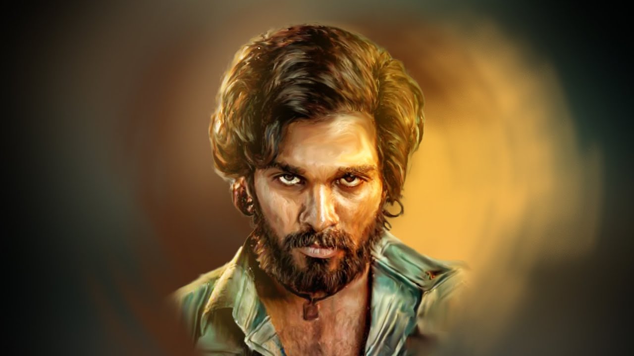 Digital Painting Workflow | Pushpa | Photoshop Tutorial | Allu Arjun [2022]