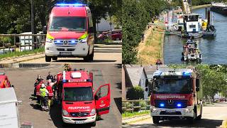 Schiffsbrand Auf Dem Neckar - Unterkreisübung Der Feuerwehren In Ilvesheim Am 25.07.2026