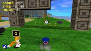 New Sonic the Hedgehog 3D demo playthrough - part 1