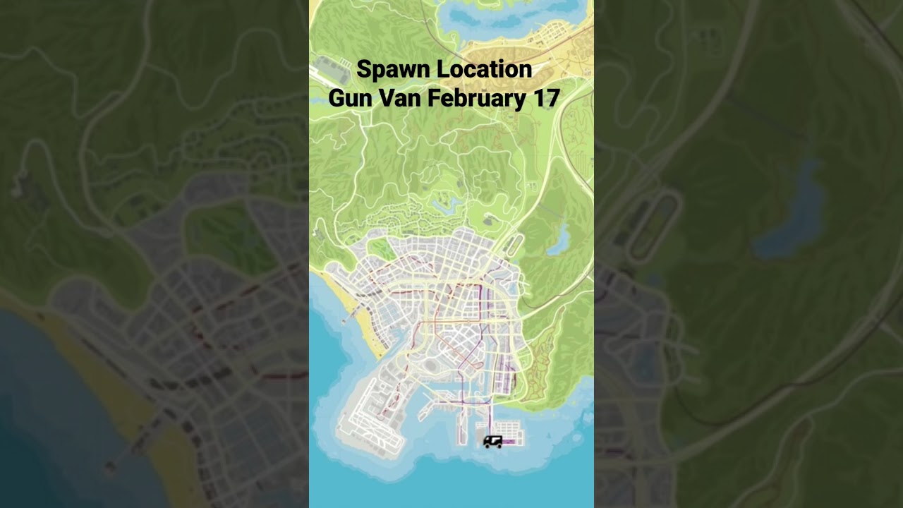 Spawn Location Gun Van February 17 | GTA 5 Online 