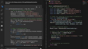 Duet AI in Google Cloud - chat assistance