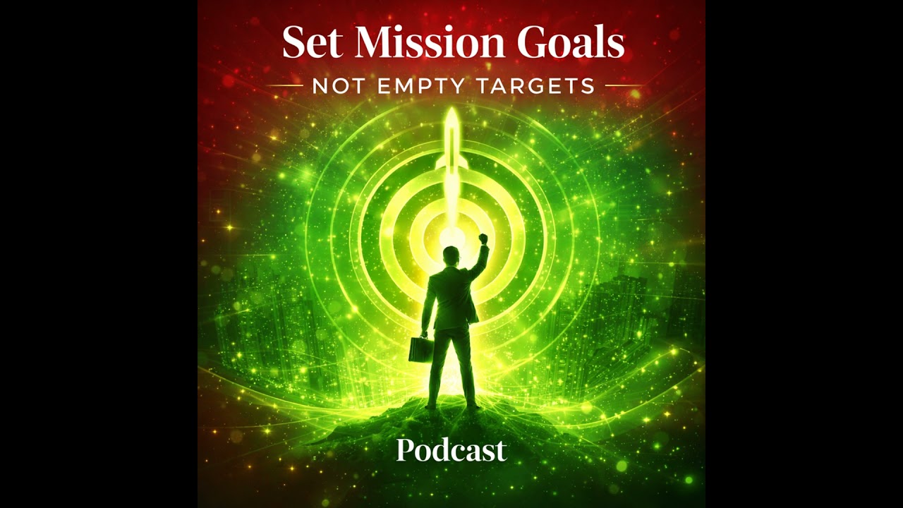 Set Mission Goals Not Empty Targets Podcast