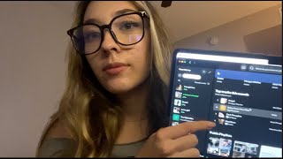 asmr: my spotify playlists pt 2 🎧 ~ soft spoken, lofi, screen tapping