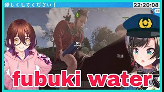 Subaru And Roboco Fight Over Fubuki Water Rust Hololiveeng Sub