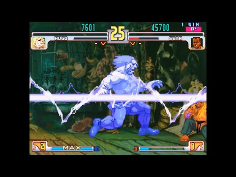 STREET FIGHTER III 3RD STRIKE: MK Ultra ( HUGO ) VS PIKACHUAKUMA ( SEAN ) FT5 FIGHTCADE SET