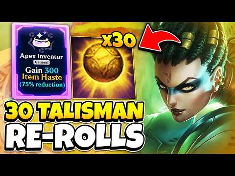 WHAT HAPPENS WHEN YOU RE ROLL TALISMAN 30 TIMES RIDICULOUS STAT BONUSES 