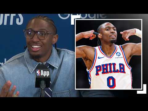 Tyrese Maxey Breaks Down Game 2 TAKEOVER vs Celtics💥 | April 21, 2026