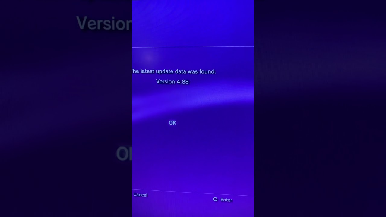 WOW another PS3 System update 4.88 this system is now 15 years old