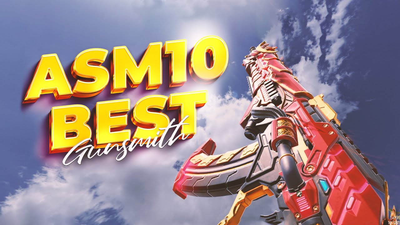 CODM ASM10 Red Shadow Best Buffed Gunsmith Loadout 