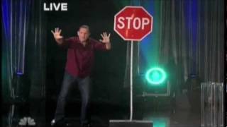 Guy Bavli - Metal Bending - Bending Stop Sign - Phenomenon Nbc