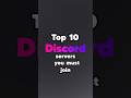 RANKING THE BEST DISCORD SERVERS Discord Discordserver Shorts RANKING THE BEST DISCORD SERVERS Discord Discordserver Shorts