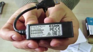 DUB E100BD1A, Перехідник USB -- Ethernet (DUB-E100) D-Link