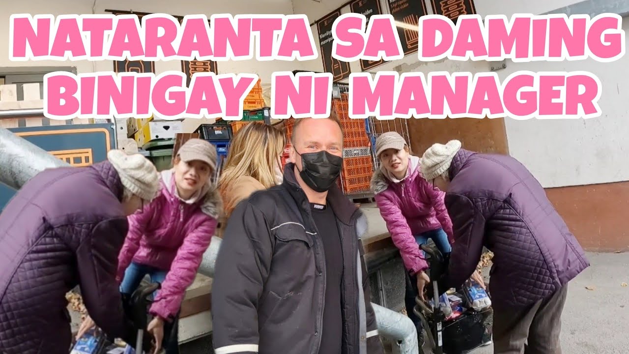 MANAGER NG SUPERMARKET ANG DAMI NG BINIGAY SA AMIN | DUMPSTER DIVING IN FINLAND | THAI-FINNISH
