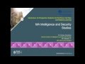 Intelligence and Security Studies Postgraduate Webinar