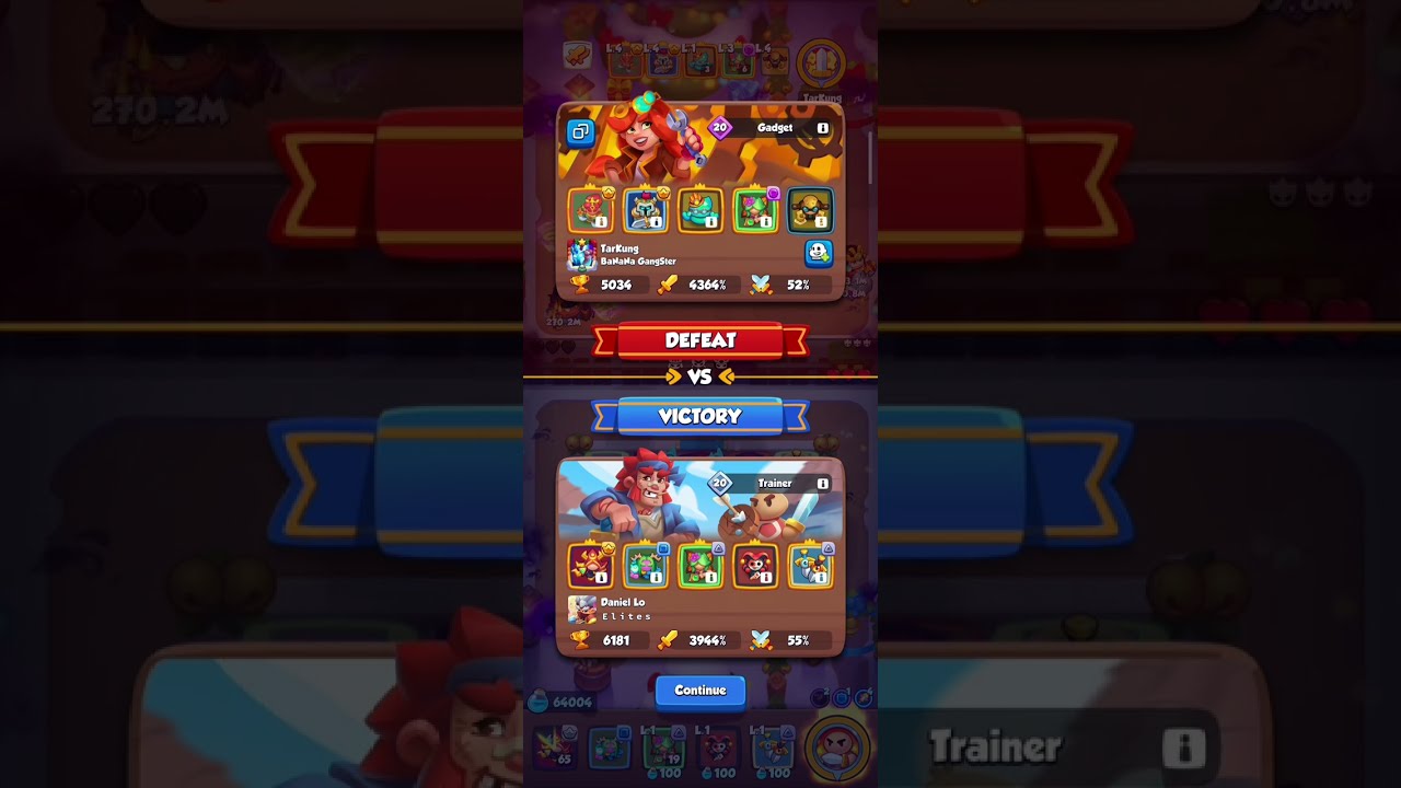 11.7B Damage Trainer Cultist vs Gadget Blade Dancer (Clan Tournament - Extremum)