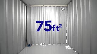 Residential Self Storage unit 75 sq.ft.