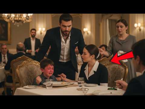 Mafia Boss’s Son Won’t Stop Crying — Waitress Whispers  “He Needs A Mom…”