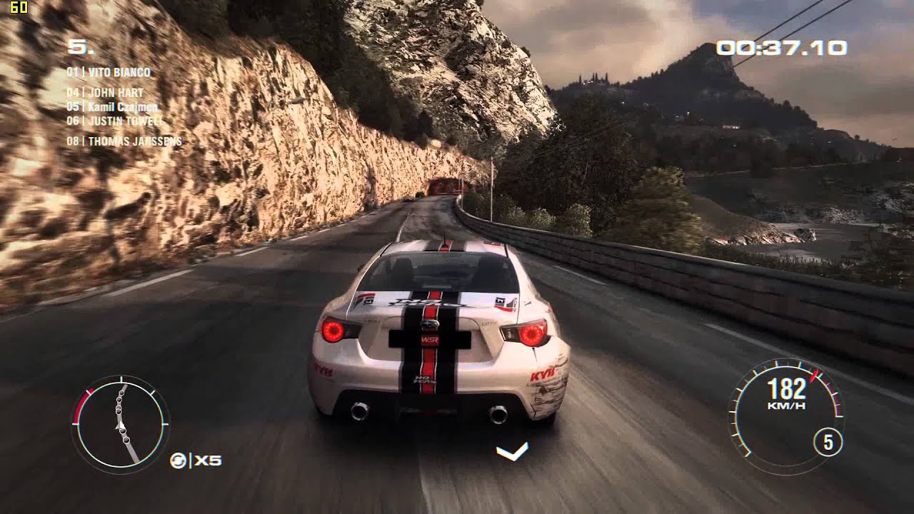 GRID 2 on GTX 760 (4GB RAM)