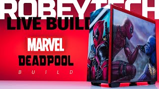 $5500 Deadpool Themed PC - Giveaways + Custom NZXT H710 Build (13900k / RTX 4080)