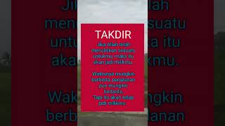 Kata kata Bijak Tentang Takdir #shorts #short