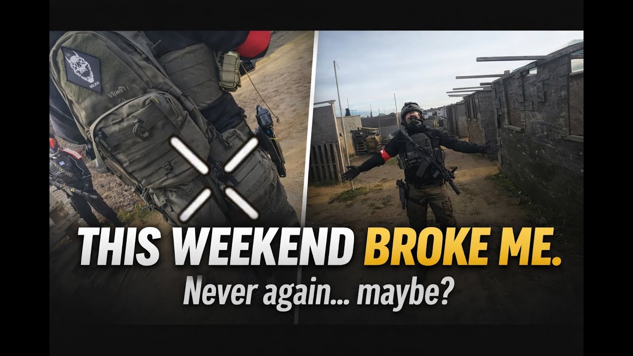 This weekend broke me. Never again… Maybe? ||Airsoft bender gameplay||