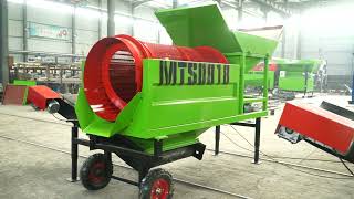 Introducing MTS0818 Compost Trommel Screen: Revolutionizing Composting Efficiency!
