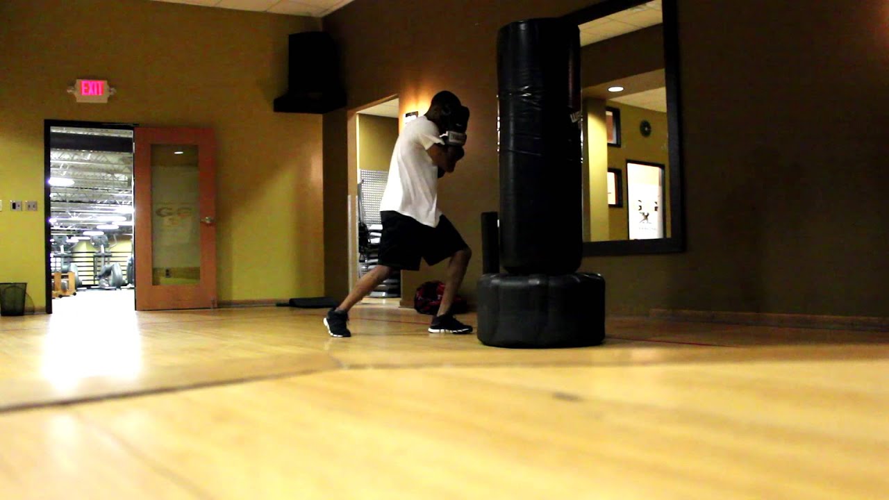 Working The Heavy Bag (BOXING) 2015 YouTube
