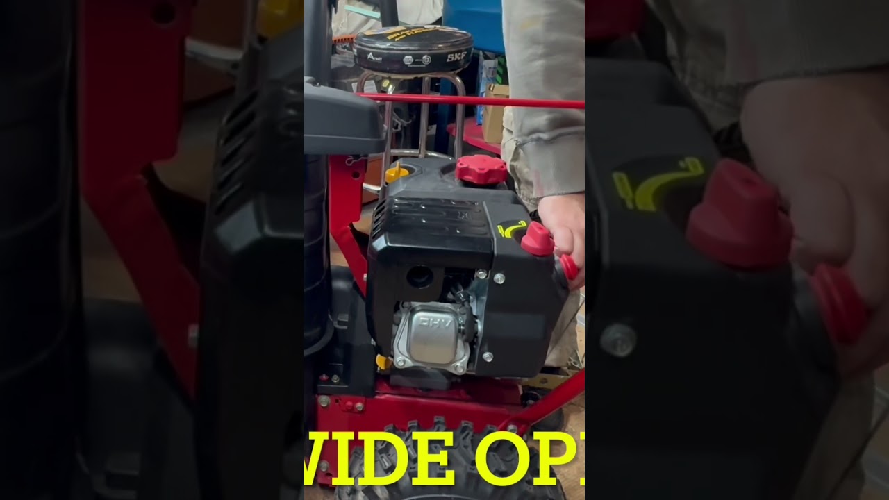 Crazy high RPMs and won’t adjust 