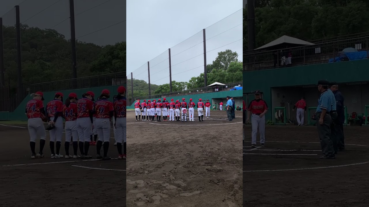 神戸レディース戦 #shorts #大阪女子野球チーム #cstars