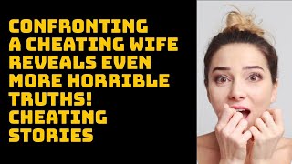 Confronting a cheating wife reveals even more horrible truths! Cheating Stories