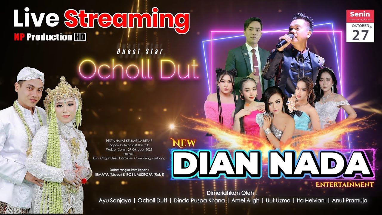 [LIVE MALAM] NEW DIAN NADA | LIVE KIARASARI COMPRENG - SUBANG | 27 OKTOBER 2025