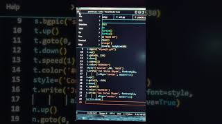 Draw Shyam ji | Python turtle | VS code #shorts #python