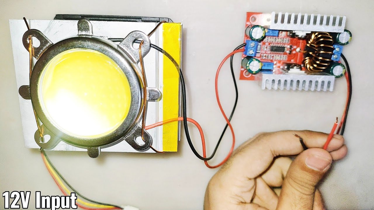 Booster 36V 100W Led Light Testing 🔦 10,00,00 Lumens - YouTube