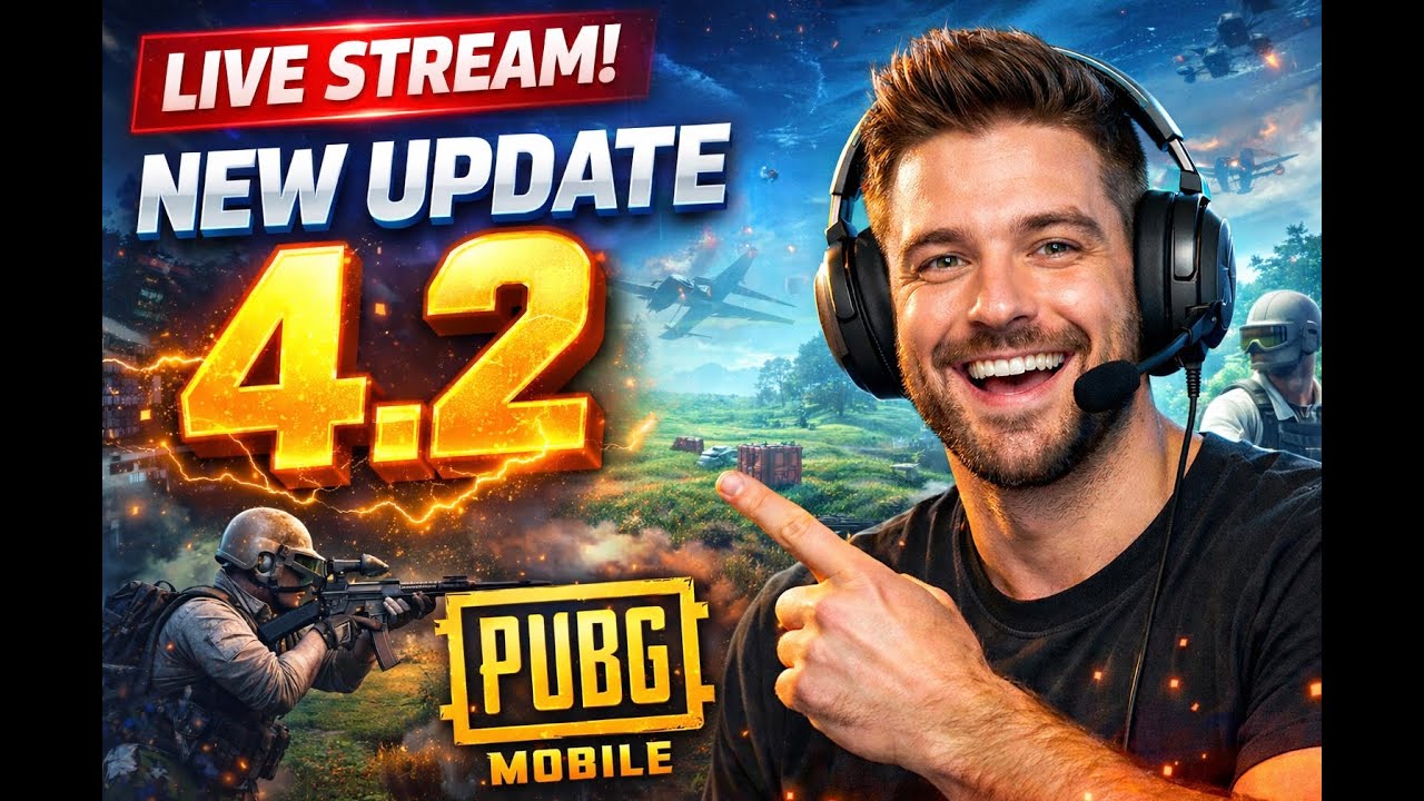 PUBG MOBILE 4.2 UPDATE LIVE 🔥 New Mode, Features & Gameplay!