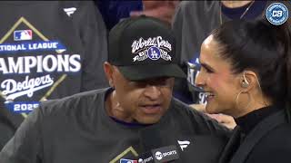 Famous 2025 NLCS: Dave Roberts embraces Dodgers 'ruining baseball' & mentions Kobe Bryant Net Worth