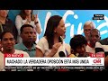 María Corina Machado: Su candidato y el nuestro sigue siendo Corina Yoris