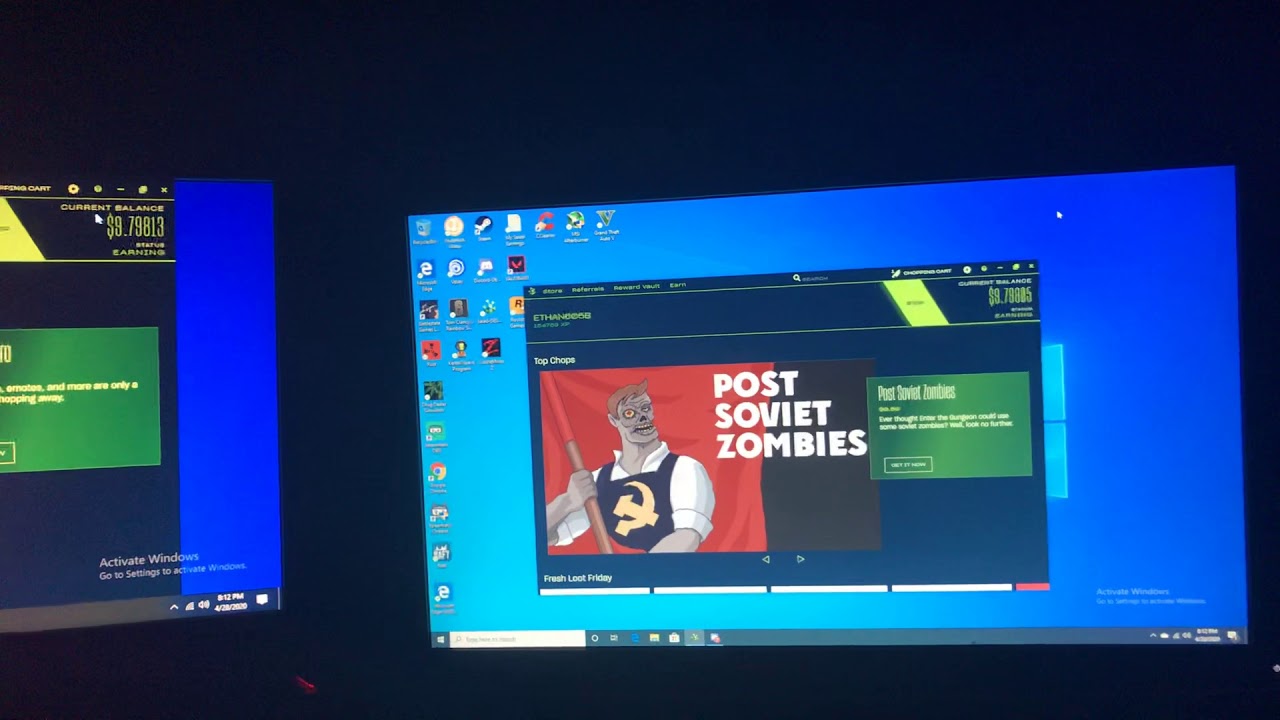 My salad.io Stream setup! YouTube