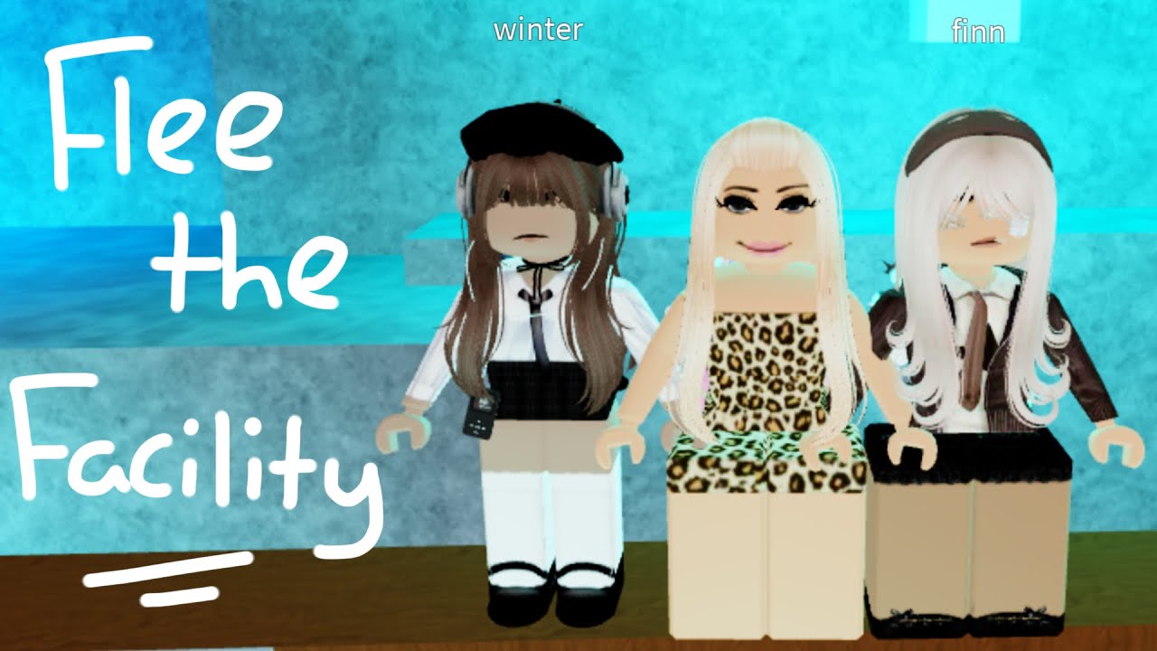 Roblox - Flee the Facility w @wintr1xx and Wren! (FUNNY) (US VS A TRY HARD) 